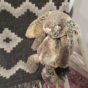 Brown woodland bashful bunny